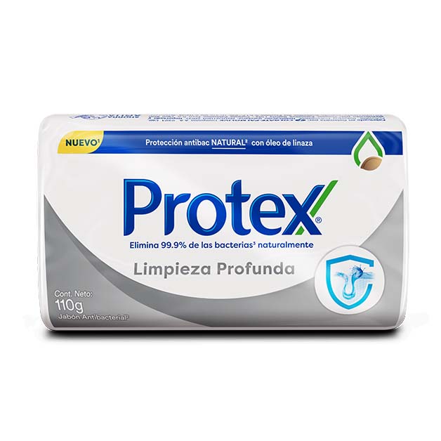 Jabón antibacteriano de limpieza profunda Protex