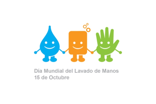 logo dia mundial lavado de manos