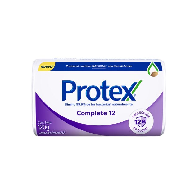 Protex® Complete 12 Jabón en Barra 120g