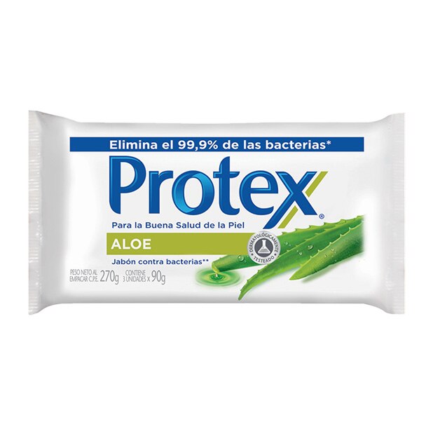 Protex® Aloe Jabón en Barra 110g Protex® Aloe Jabón en Barra 110g