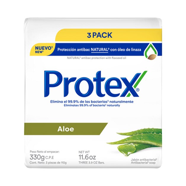 Protex® Aloe Jabón en Barra 110g Protex® Aloe Jabón en Barra 110g