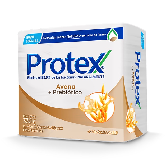 Protex® Avena Jabón en Barra 3x110g Protex® Avena Jabón en Barra 3x110g