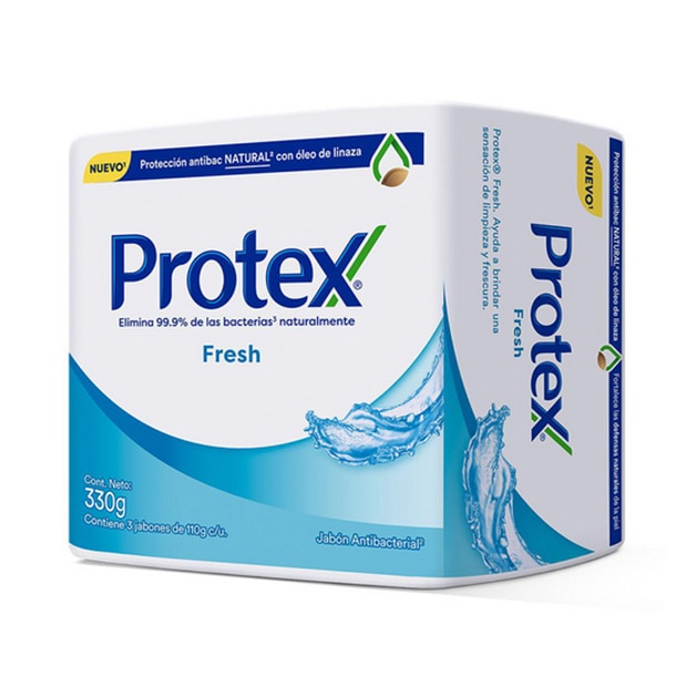 Protex® Fresh Jabón en Barra 330g Protex® Fresh Jabón en Barra 330g