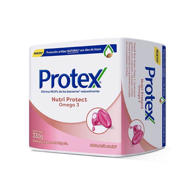 Protex® Omega 3 Jabón en Barra 120g Protex® Omega 3 Jabón en Barra 120g