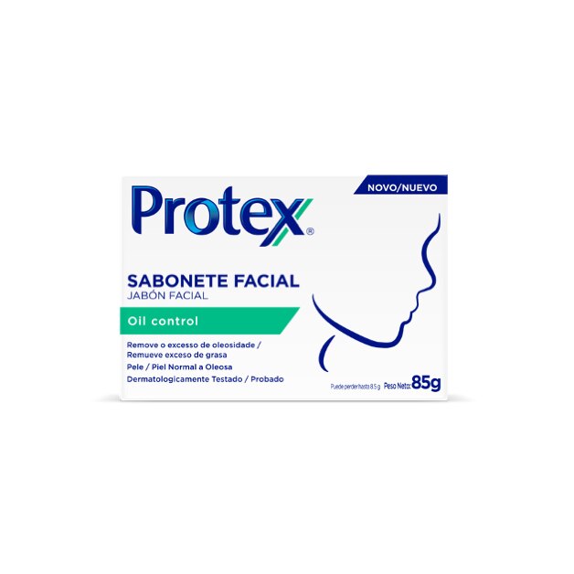 Jabón Facial en Barra Oil Control Protex® 85g