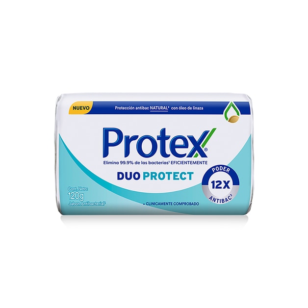 Protex® Duo Protect Jabón en Barra 120g Protex® Duo Protect Jabón en Barra 120g