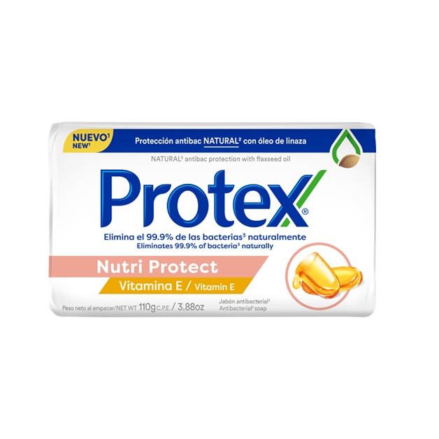 Protex® Vitamin E Jabón en Barra 110g