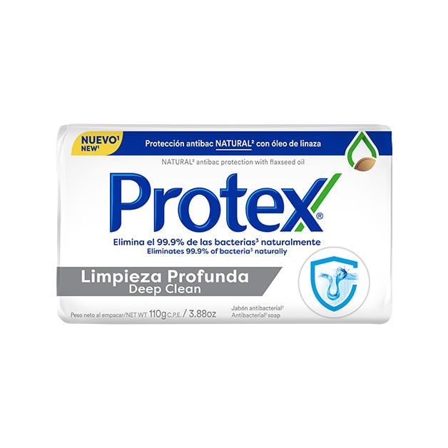 Protex® Limpieza Profunda Jabón en Barra 110g