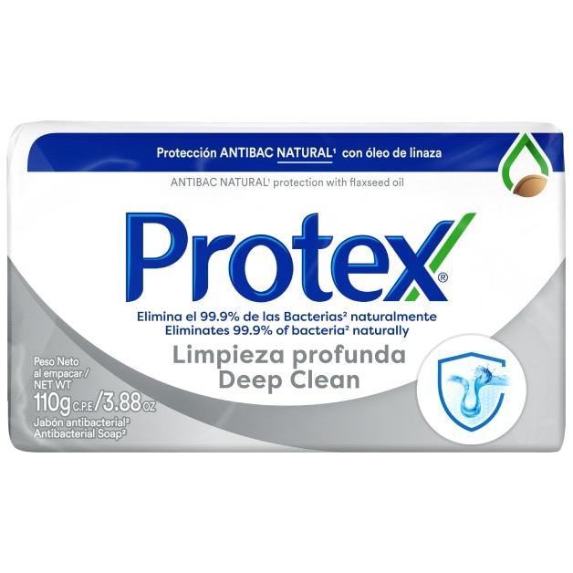 Protex® Limpieza Profunda Jabón en Barra 110g