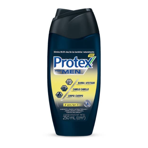 Protex® Men 3 en 1 Jabón Líquido 250ml Protex® Men 3 en 1 Jabón Líquido 250ml