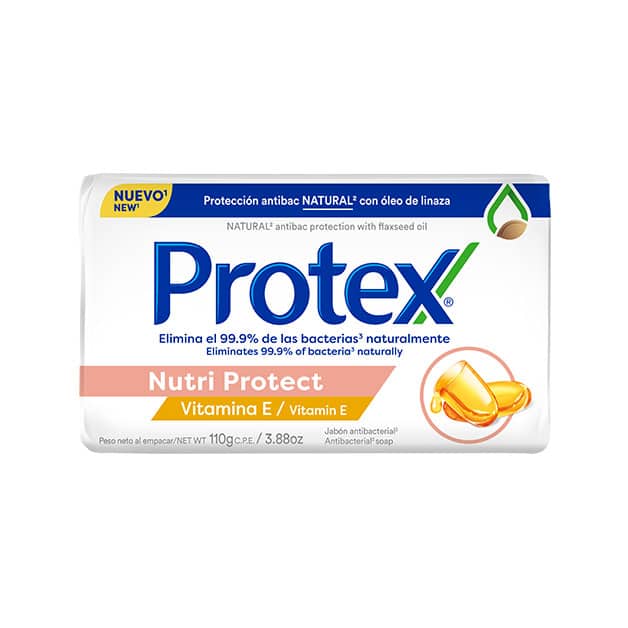 Protex® Vitamina E Jabón en Barra 120g