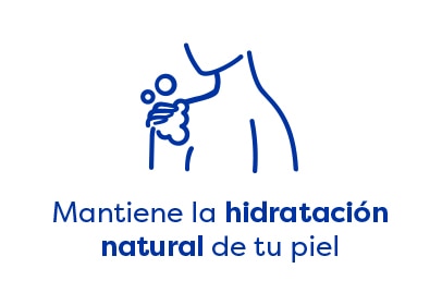 Mantiene la hidratación natural de tu piel