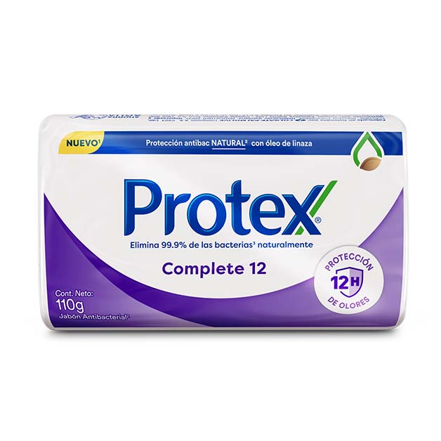 Protex® Complete 12 Jabón en Barra 120g
