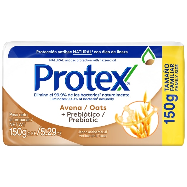 Jabón en Barra Protex® Avena + Prebiótico