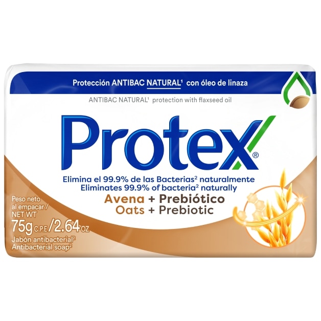 Jabón en Barra Protex® Avena + Prebiótico