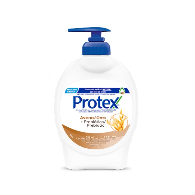 Protex Avena + Prebiótico Jabón Líquido Para las Manos 221ml