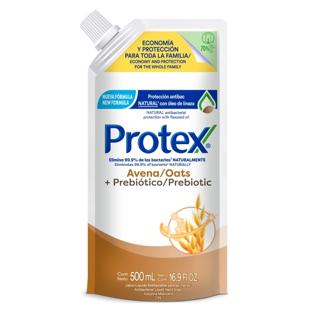 Jabón Líquido Protex® Avena + Prebiótico Jabón Líquido Protex® Avena + Prebiótico