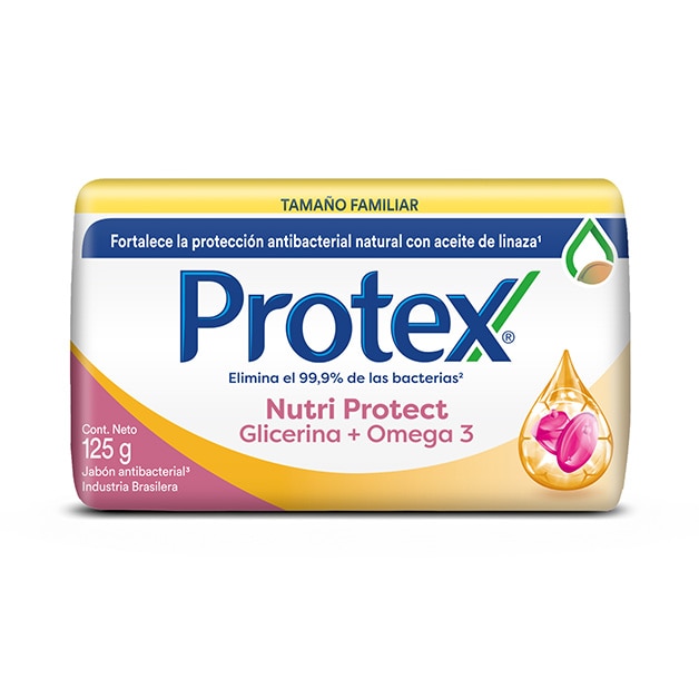 Jabón en barra Protex Nutri Protect Glicerina con Omega 3 Jabón en barra Protex Nutri Protect Glicerina con Omega 3