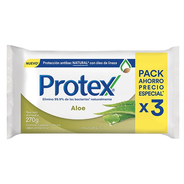 Protex® Aloe Jabón en Barra Protex® Aloe Jabón en Barra