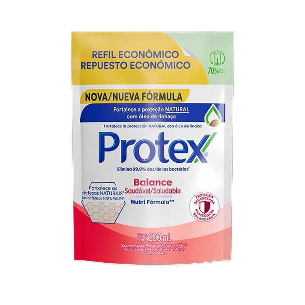 Protex® Balance Saludable Jabón Líquido Doypack 200ml