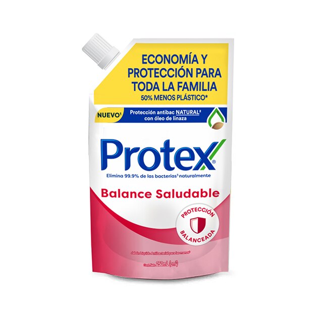 Protex® Balance Saludable Jabón Líquido Doypack 250ml Protex® Balance Saludable Jabón Líquido Doypack 250ml