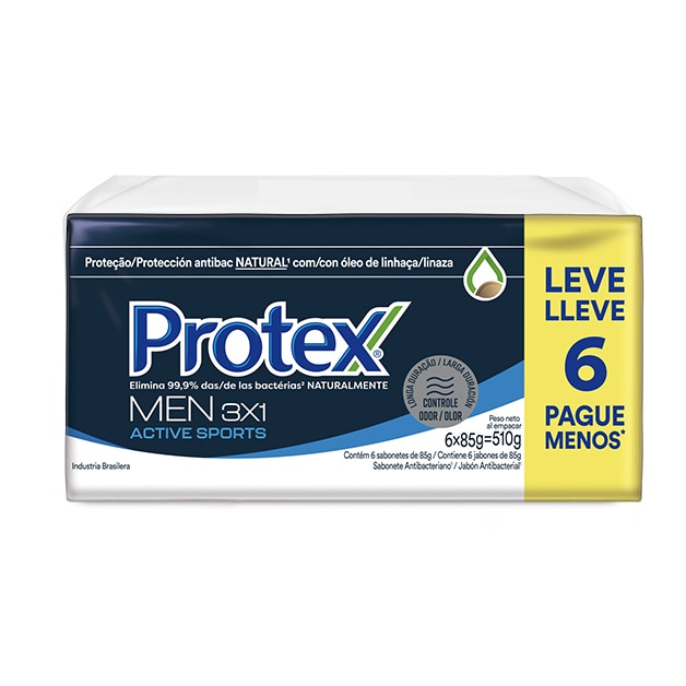 Jabón Protex® Men Active Sports