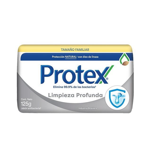 Protex® Limpieza Profunda Jabón en Barra 125g Protex® Limpieza Profunda Jabón en Barra 125g