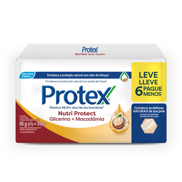 Protex® Macadamia Jabón en Barra 510g Protex® Macadamia Jabón en Barra 510g